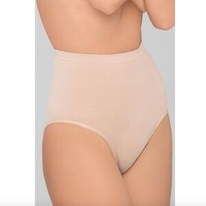 NEW Body Wrap High Waist Shaping Panty Compression Shaper 44810 Nude Beige